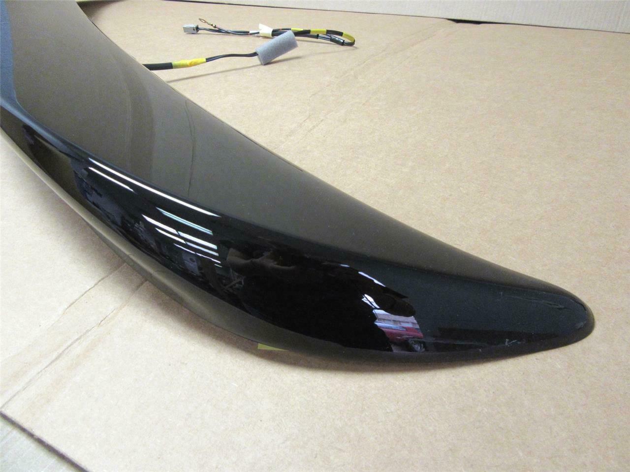 OEM Infiniti G37 Q60 Convertible Spoiler Wing Obsidian Black W/O