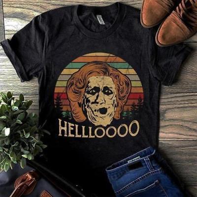 Mrs Doubtfire Helloooo Vintage Retro Funny T-Shirt Black Cotton Men S ...