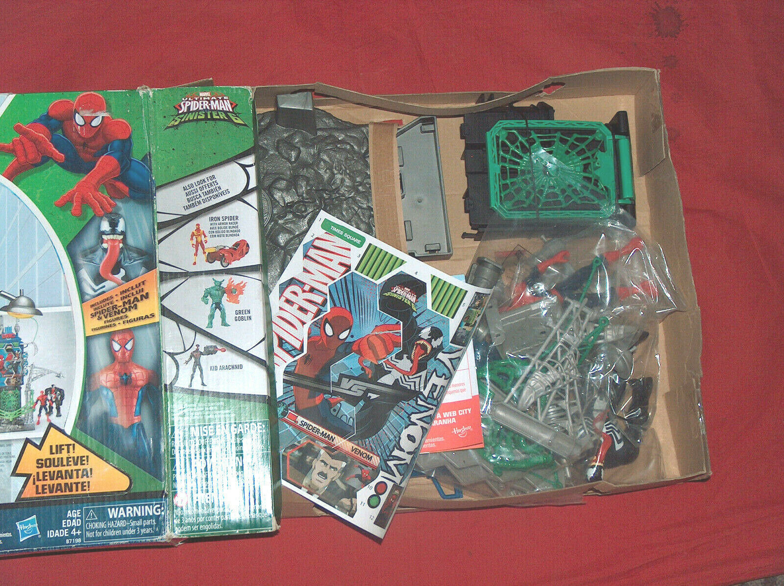 spider man web city showdown
