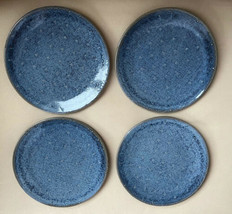 4 Levi’s x Target Blue White Flecks Stoneware Snack Appetizer Plates 6.75” New - $54.96