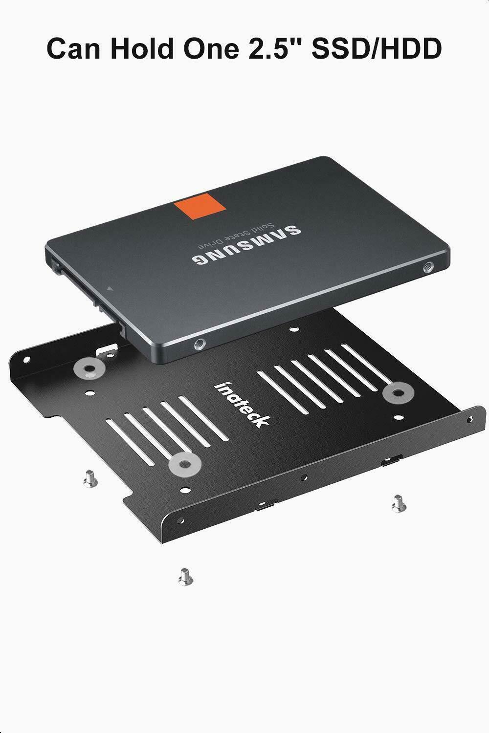 Inateck SSD Mounting Bracket 2.5 to 3.5 (2 PACK), SSD Mounting Kit