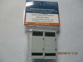 Jacksonville Terminal Company # 205455 USUA Gray 20' Container 2 Pack N-Scale image 5