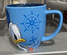 Disney Parks Donald Duck Face Large Ceramic Mug NEW image 4