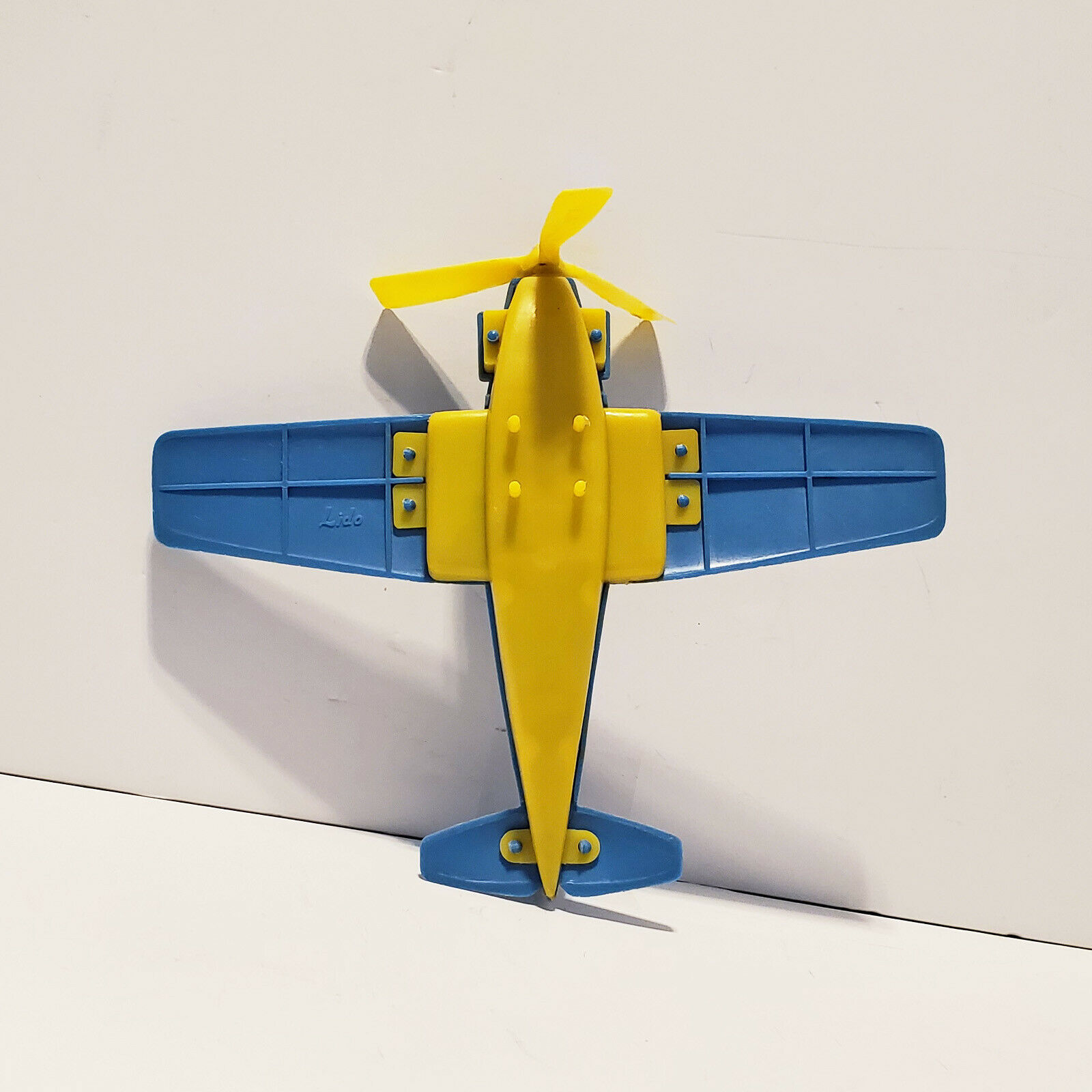 WindUp Seaplane Lido Toys VERY RARE Vintage 1950's Plastic Toy