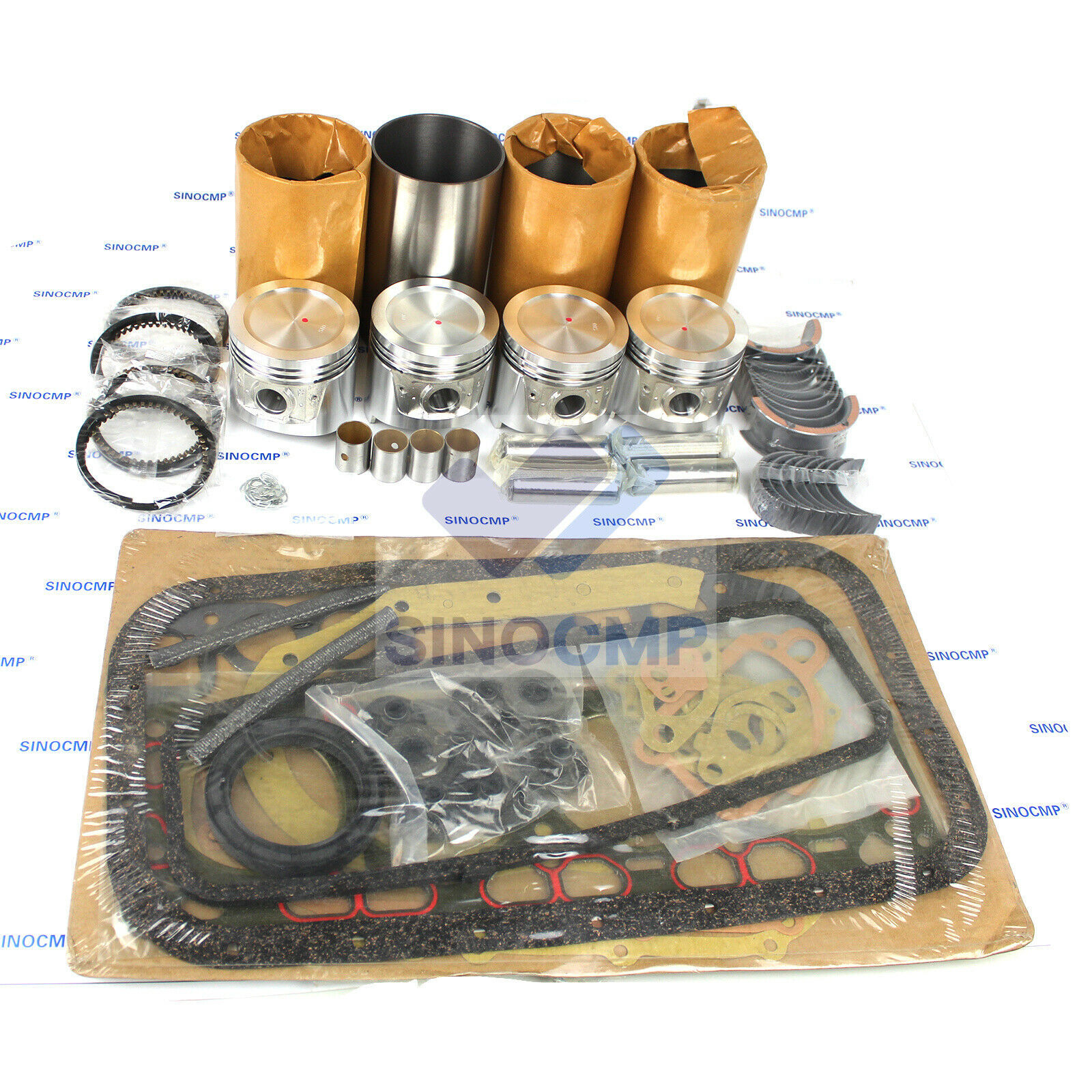 V1702 V1702B Engine Rebuild Kit For Kubota KH90 Bobcat 743 733