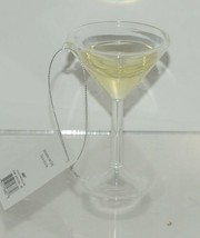 Ganz EX29608 Merry Martini 4 Inch Glass Handmade Ornament Recipe Hangtag image 1
