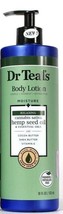 1 Ct Dr Teal's 18 Oz Moisture Relaxing Hemp Seed Oil Cocoa Butter Body Lotion