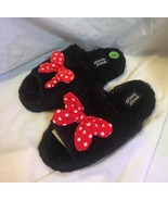 Minnie Mouse Open-Toe Soft Furry Slippers Size Small - $15.00