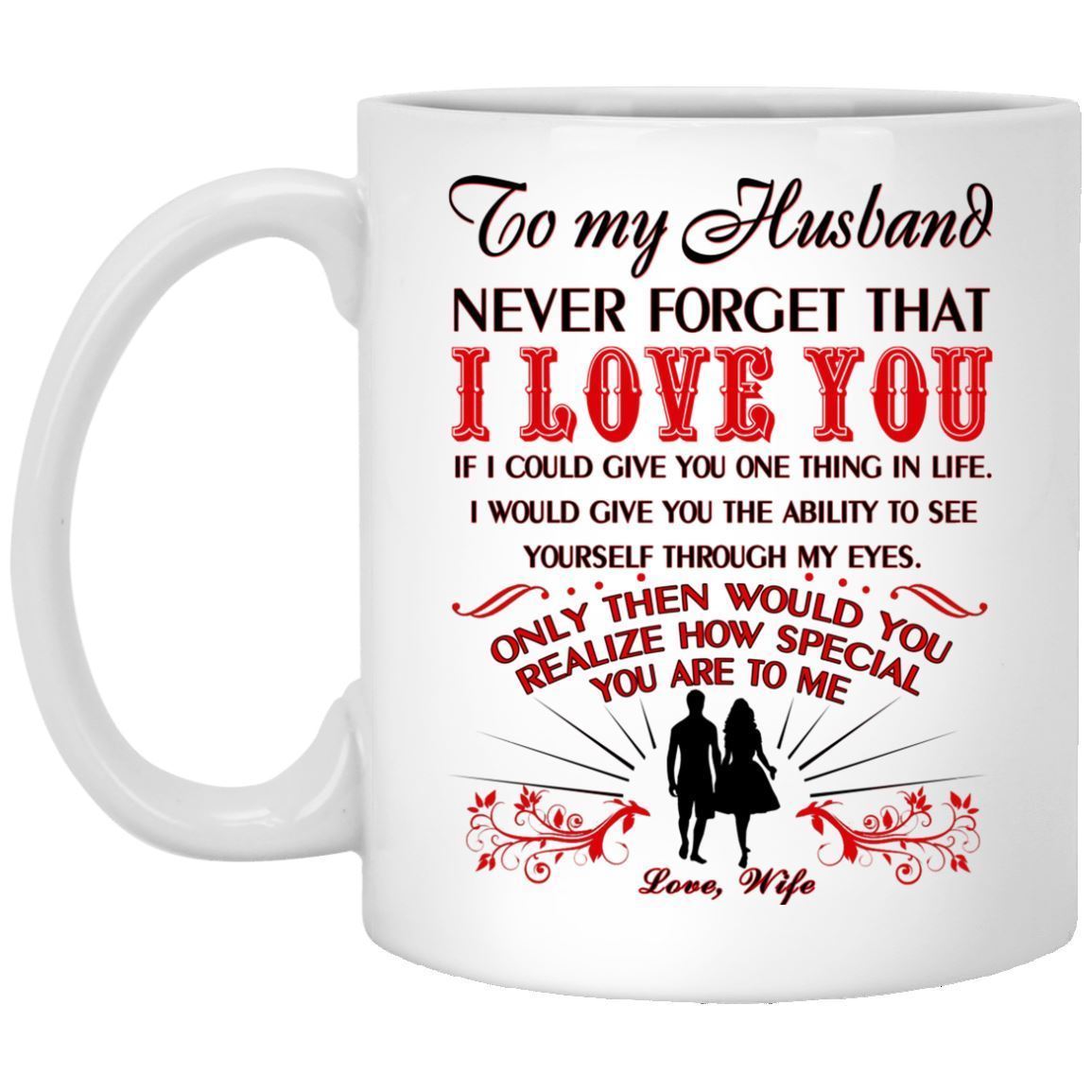 to my husband mug