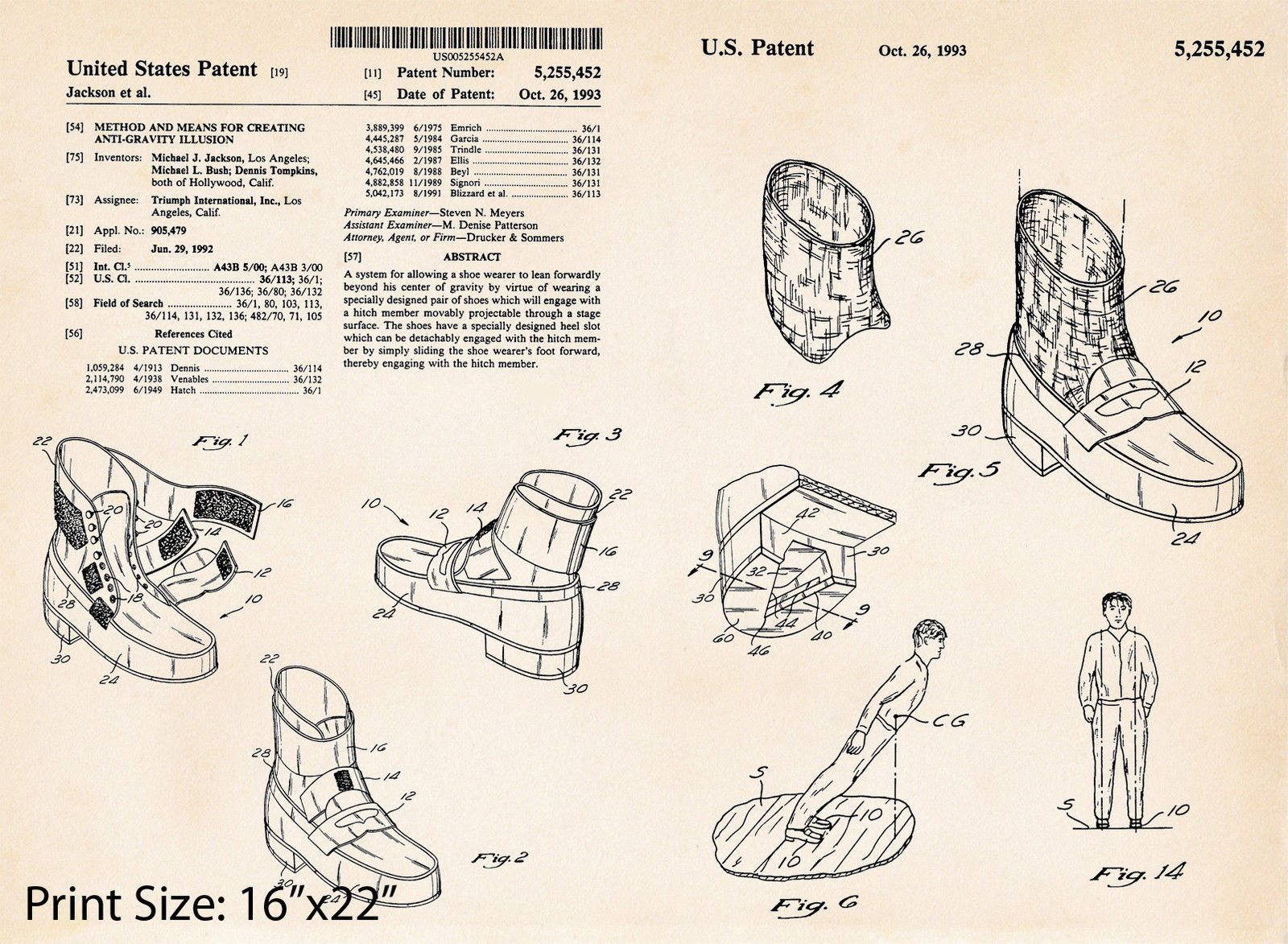 shoes patent