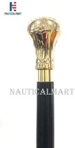 NauticalMart Replica of Bat Masterson Brass Knob Handle Walking Cane