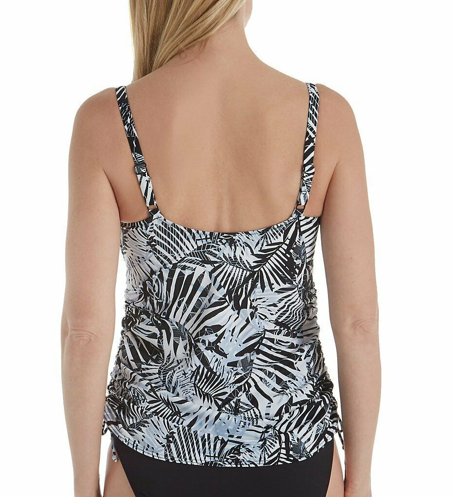 Fantasie MONOCHROME Kiso Valley Twist Front Tankini Swim Top, US 36G ...