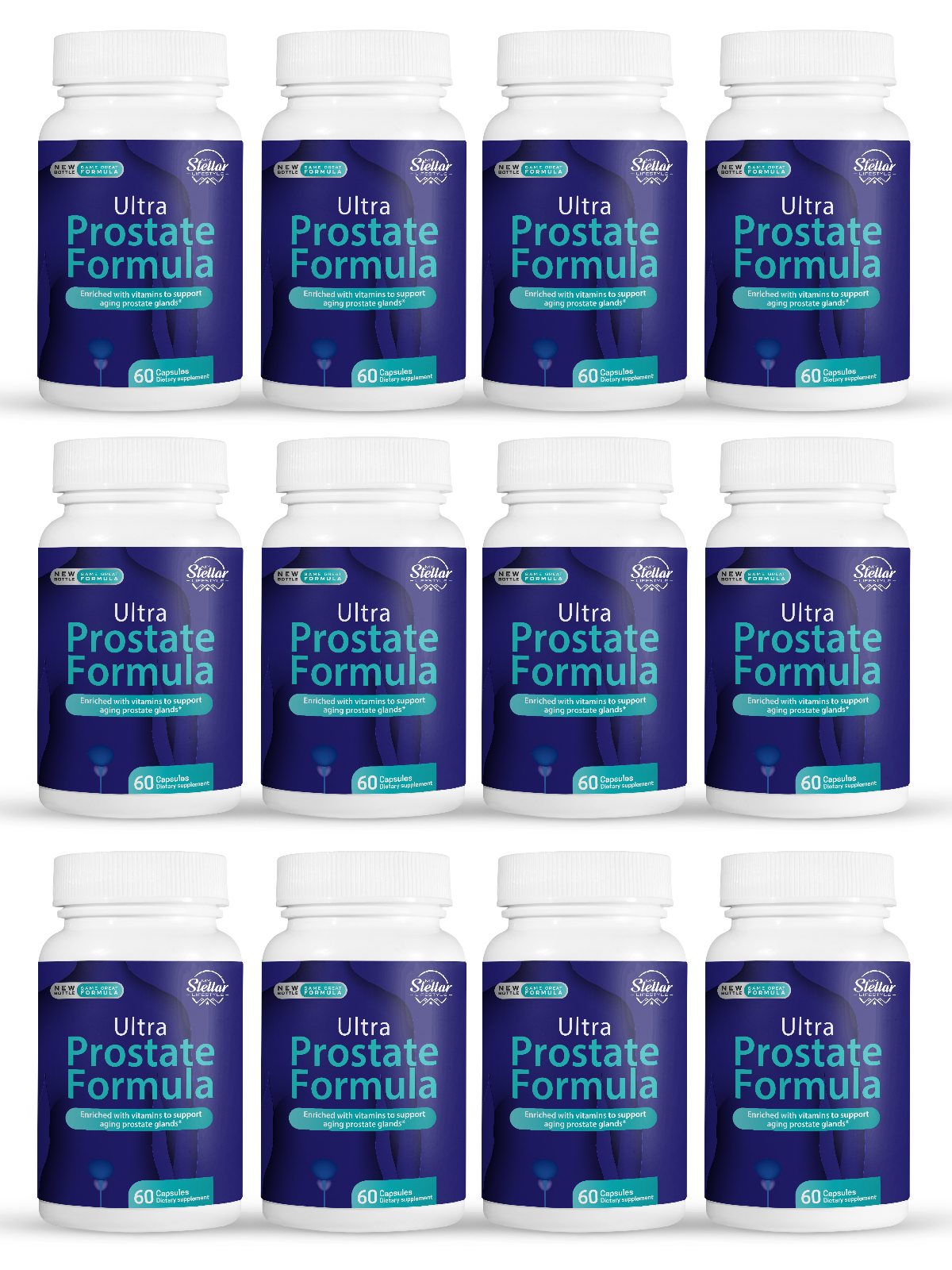 Primary image for 12 Pack Ultra Prostate Formula, helps prostate health-60 Capsules x12