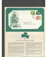 May 17 1975 St. Patrick’s Day Cover from Ireland PCS ArtCraft Mounted - $12.99