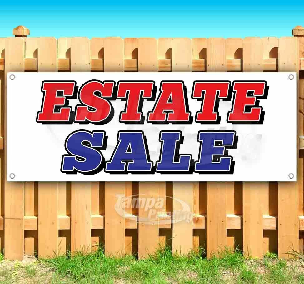 ESTATE SALE Advertising Vinyl Banner Flag Sign Many Sizes USA