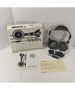 Audio Technica ATH-3 Stereophones Headphones Vintage Complete in Box Man... - $89.99