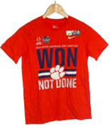 Nike Youth Capital One Orange Bowl Champions &quot;Won Not Done&quot; T-Shirt - LARGE - $12.86