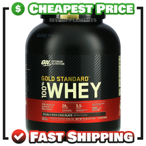 Optimum Nutrition - Gold Standard Whey Protein, Double Rich Chocolate, 5 lbs - $69.95