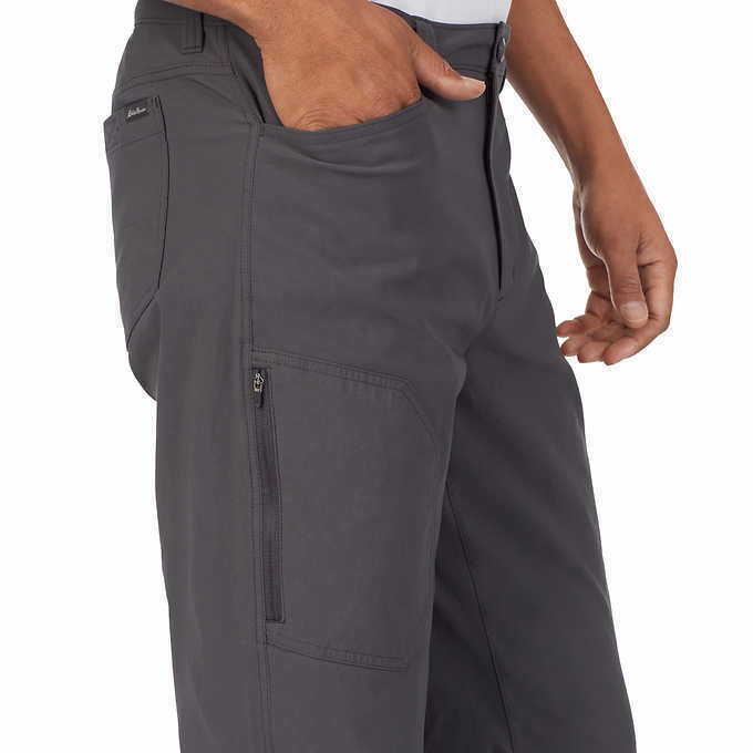 eddie bauer mens fleece lined pants