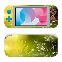 For Nintendo Switch Lite Protective Vinyl Skin Blooming Floral Design Decal  - $12.84