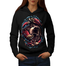Bear Fish Wild Animal Sweatshirt Hoody  Women Hoodie - $21.99+