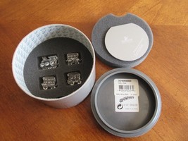 Swarovski Crystal Mini Train Set 4 Piece Set w Box 193014 Missing Mirror Austria - $75.00