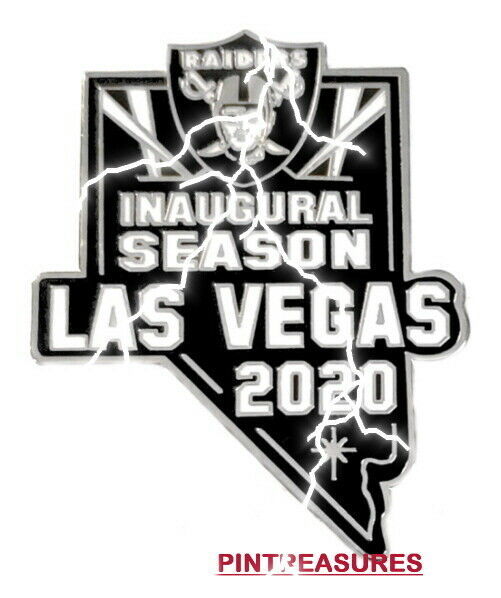 Las Vegas Raiders Pins 2020 Inaugural Season LTD Commemorative NFL