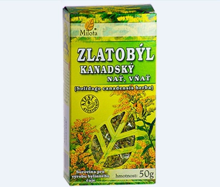 Goldenrod Canadian Leaf 50g - Solidago Canadensis - Organic Herbal Dried Tea