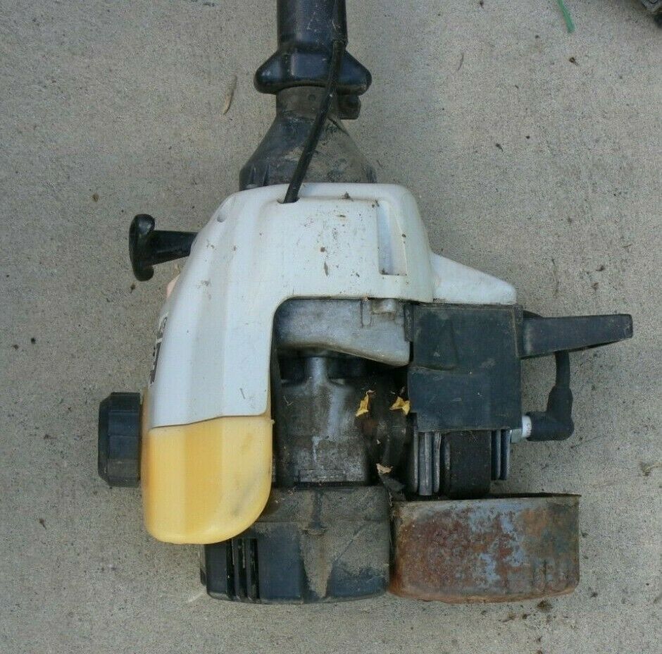 Used Ryobi 725r 31CC Trimmer Head and Curved Head Parts or Repair W
