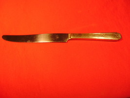 7 5/8" Silver Plated Dinner Knife,Tudor Plate / Int Silver, 1932 Friendship Pat. - $6.99