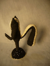 Vintage Inspired Spun Cotton Skunk Boy Ornament no. E19 image 2