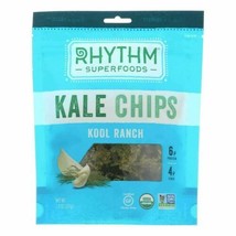 Rhythm Superfoods Kale Chips - Kool Ranch - Case Of 12 - 2 Oz. - $72.97