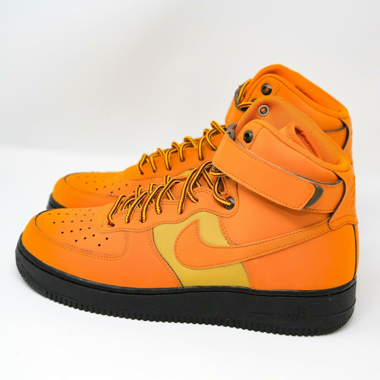 nike air force 1 tan and orange