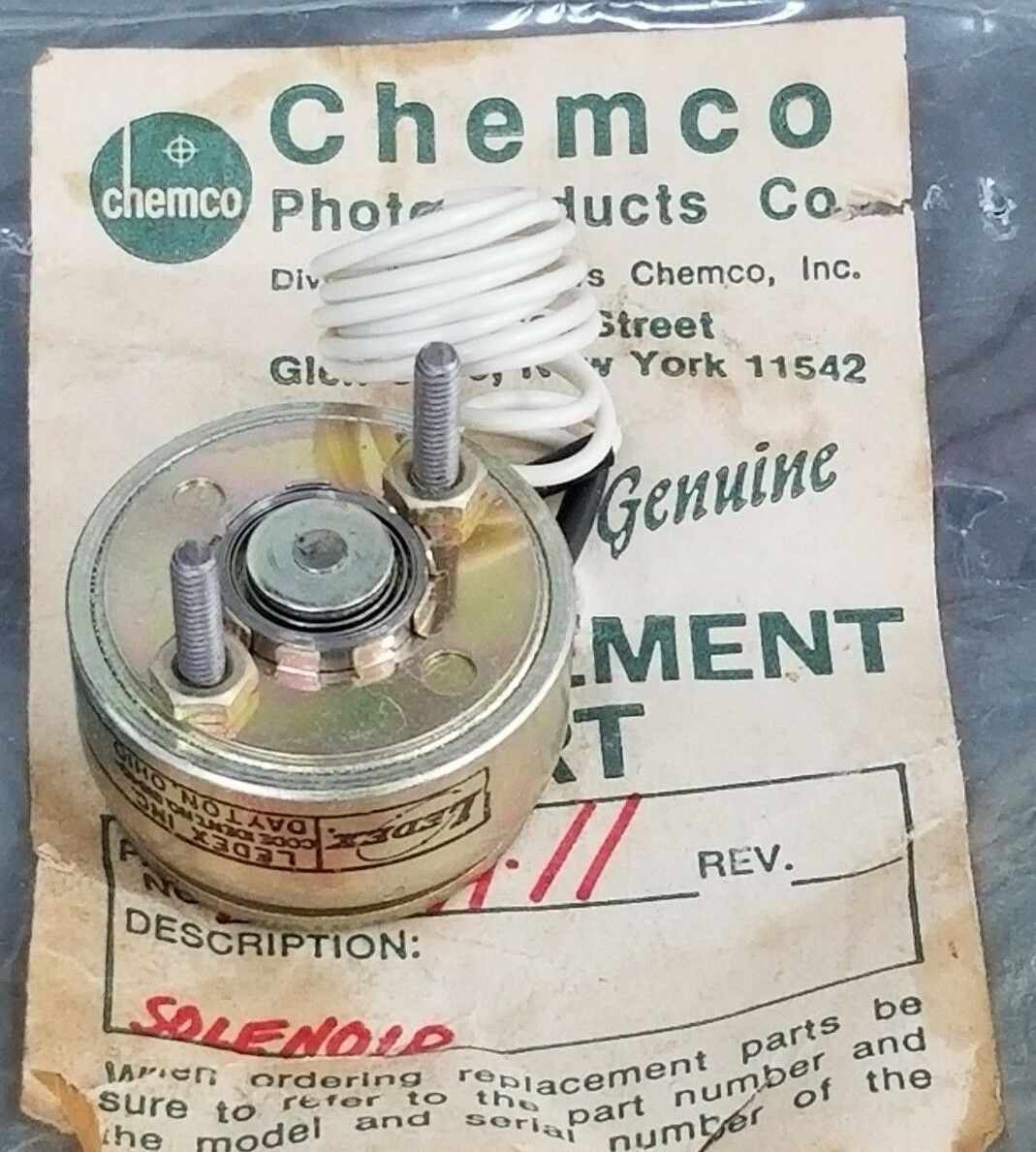 NEW LEDEX H2556032 ROTARY SOLENOID 1207A11, H2556032 Component