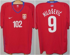 Savo Milosevic Serbia Yugoslavia Nike Football Jersey Shirt 2008 - $92.22