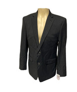 Perry Ellis Portfolio Slim Fit Charcoal Dobby Blazer Separate Suit Jacke... - $49.49