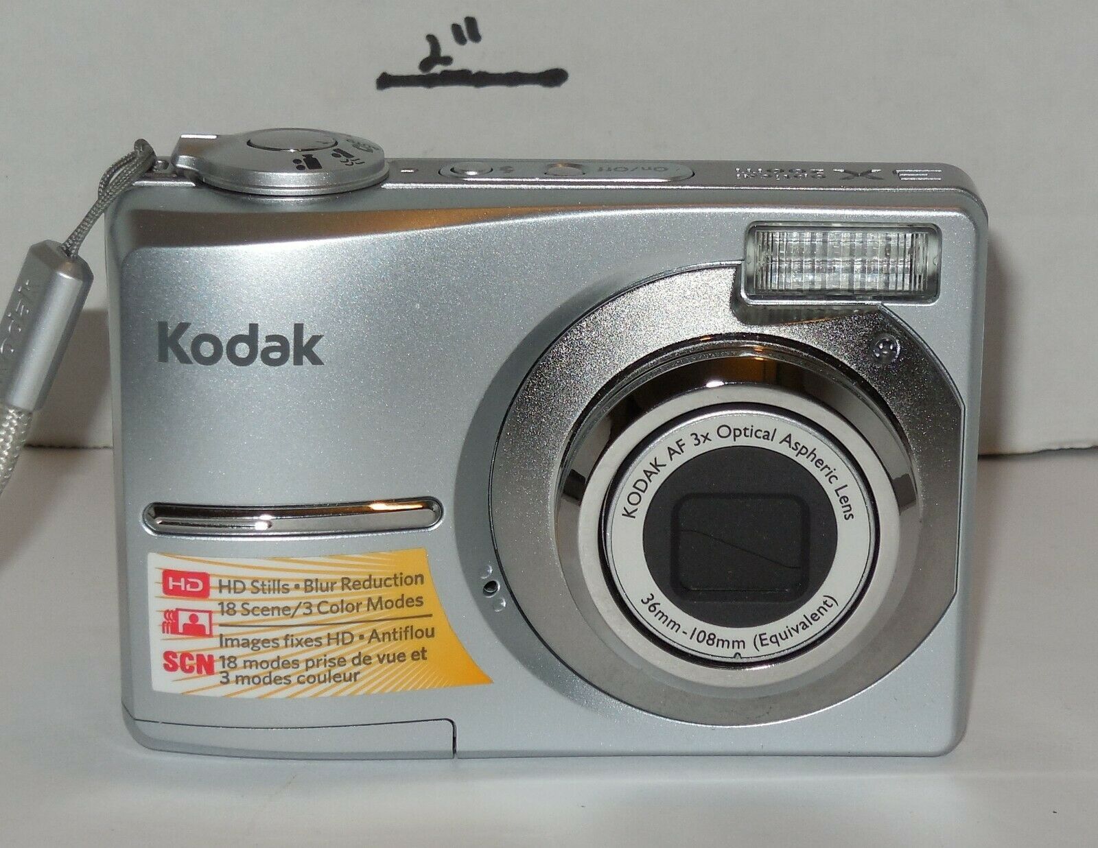 Kodak EasyShare C913 9.2MP Digital Camera - Silver - Digital Cameras