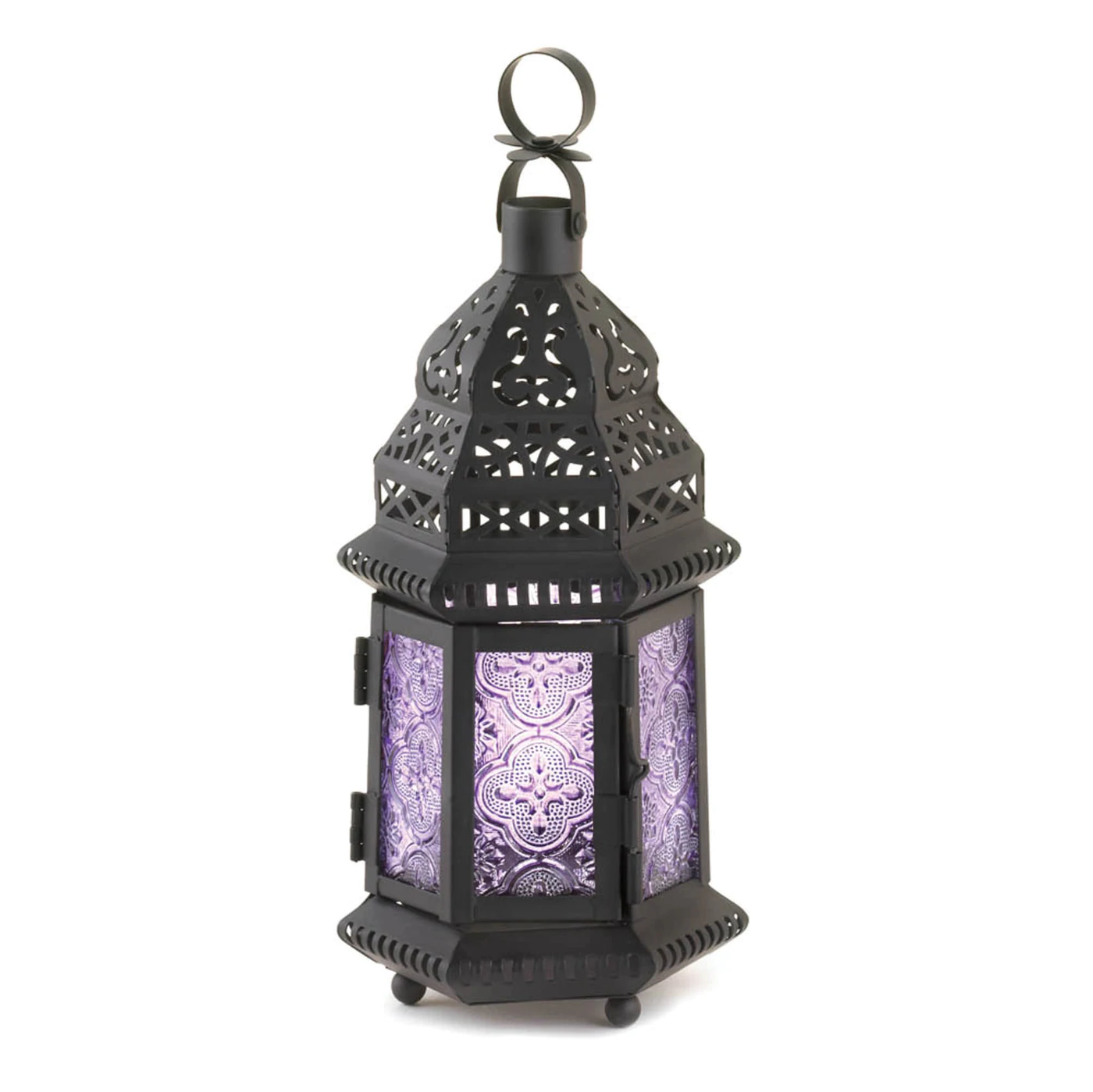 Purple Moroccan Style Lantern - $23.79