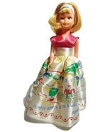 Vintage 7.5&quot; Plastic Doll--Humpty Dumpty Dress--Hong Kong - $13.00