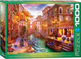 Eurographics 1000 Piece Jigsaw Puzzle - Sunset Over Venice - $17.81