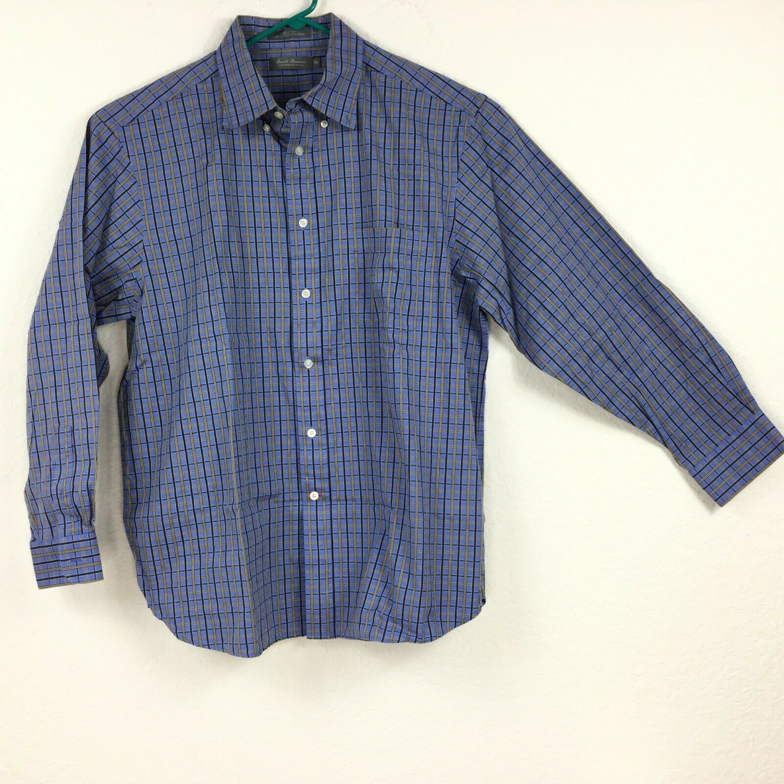 Daniel Cremieux Signature Collection Shirt Long Sleeve Blue Men Size XL ...
