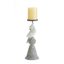 White Cockatoo Pillar Candle Holder - $14.18
