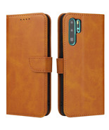 Smartphone case  for HuaweiP40PRO Flip leather case Brown - $9.30