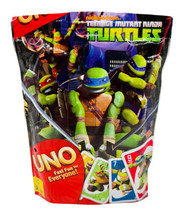 UNO Teenage Mutant Ninja Turtles Card Game 2013 Version TMNT MATTEL Nick... - $12.19