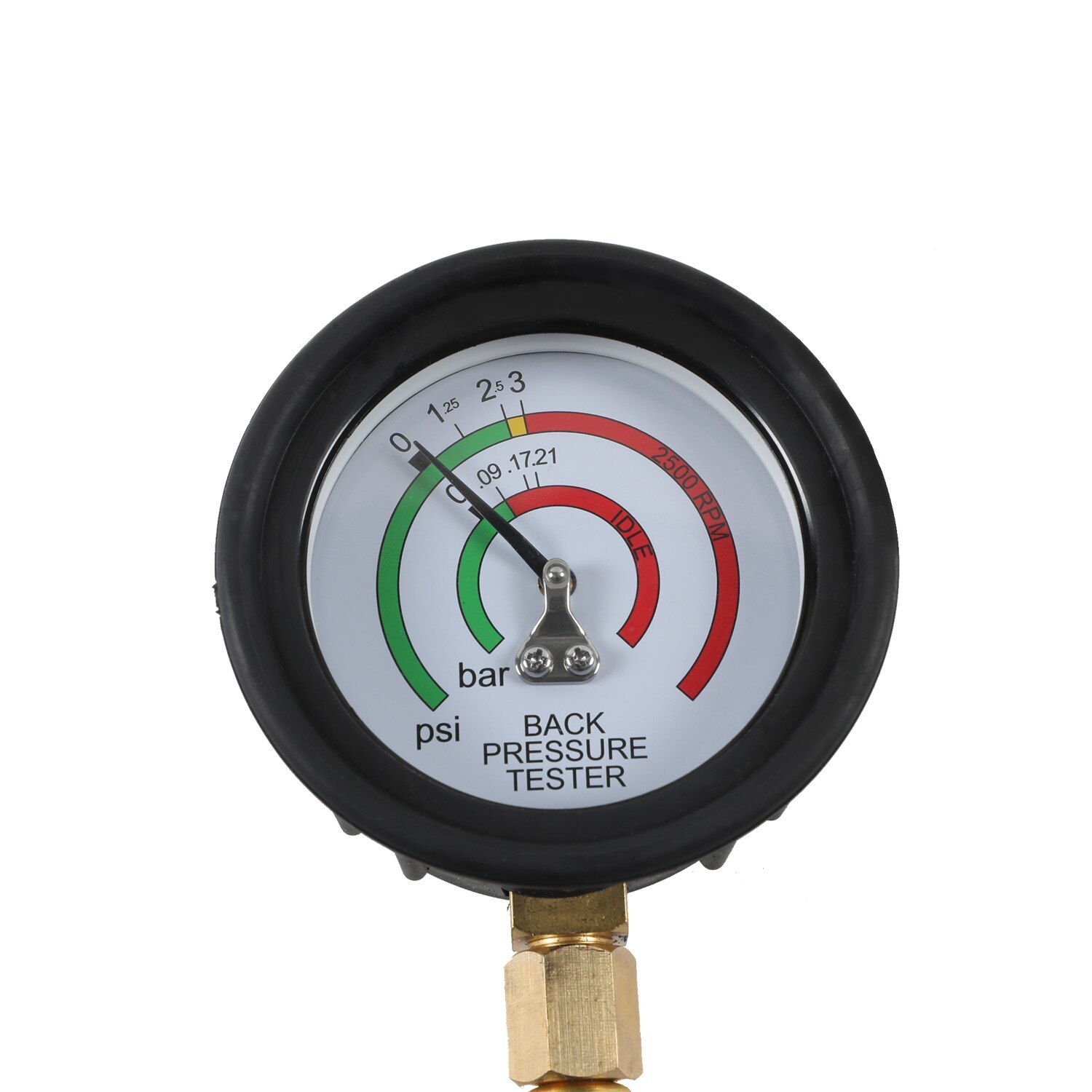 Car Exhaust Back Pressure Tester Set Pressure Gauge Test Tool Kit Fuel