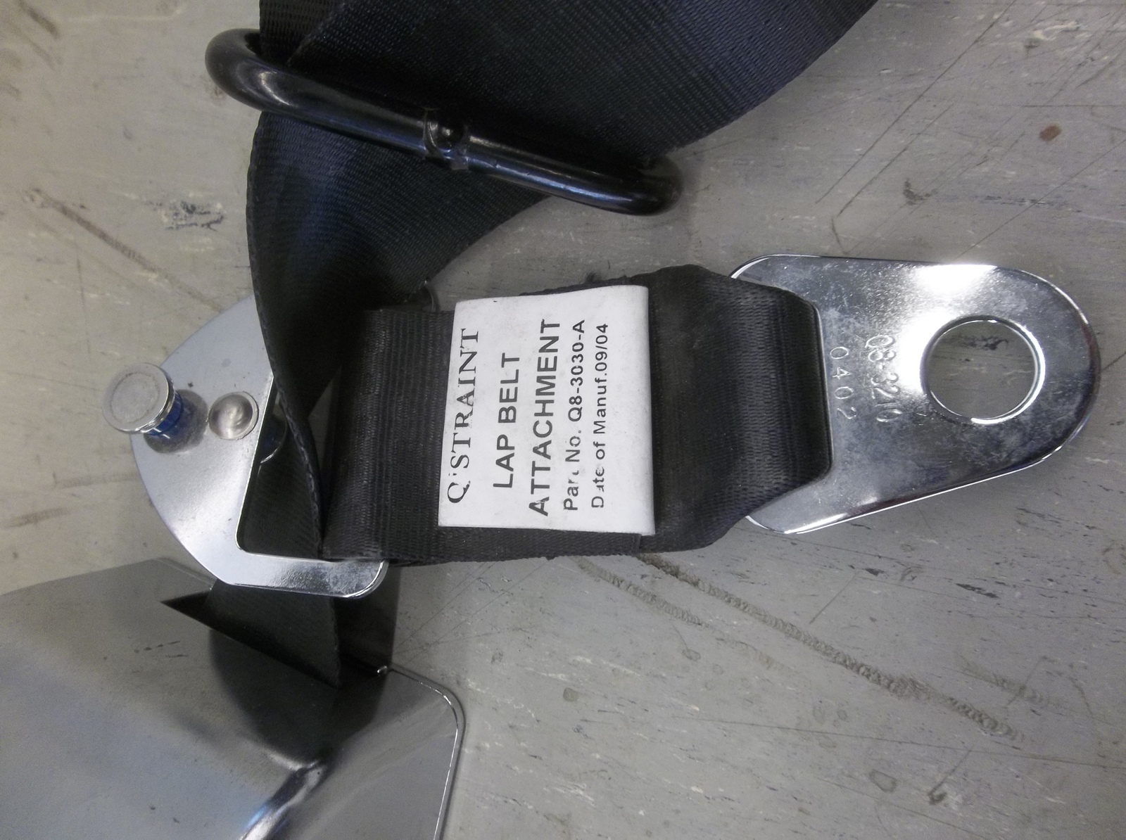 Q'STRAINT Retractable Combination Lap & Shoulder Belt Q86323