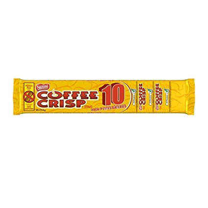 Nestle Coffee Crisp mini Chocolate bars 10 x and 50 similar items