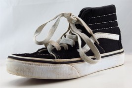 VANS Black Fabric Casual Shoes Toddler Boys Sz 12.5 - $21.78