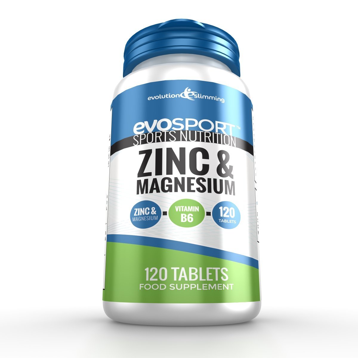 EvoSport Zinc & Magnesium ZMA 120 Tablets Weight Loss Supplements