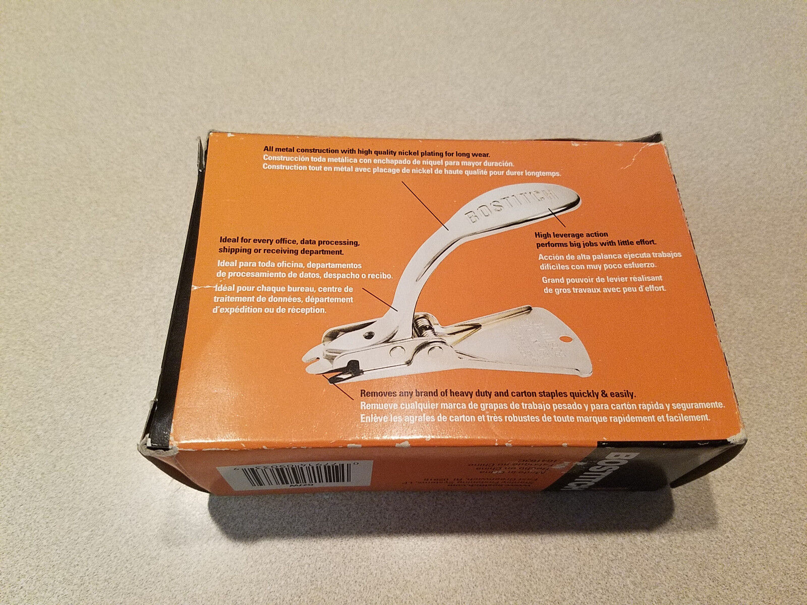 Stanley Bostitch Heavy Duty Staple Remover Model G27W (NEW) Staplers